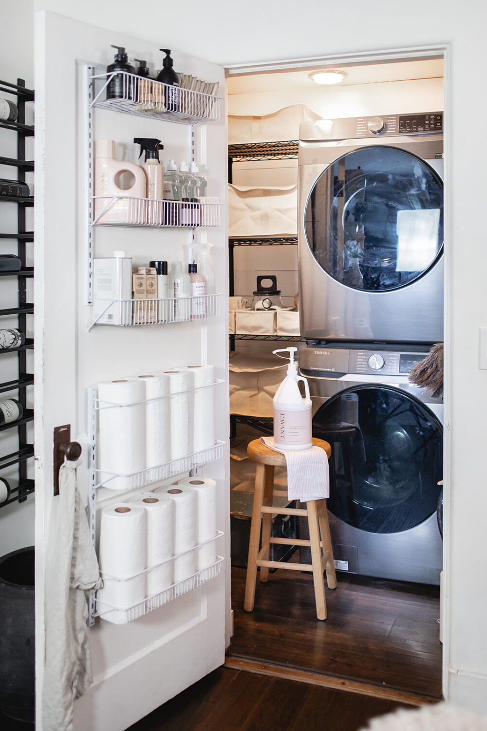 Tiny Laundry Room Refresh for Spring - My Sweet Savannah